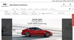 Desktop Screenshot of infinitiofhuntsville.com